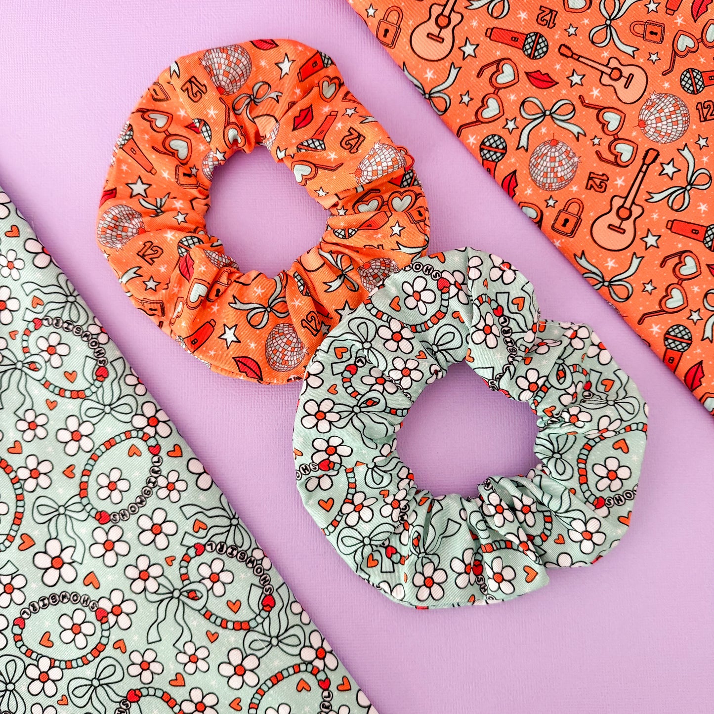 Showgirl Scrunchie Duo