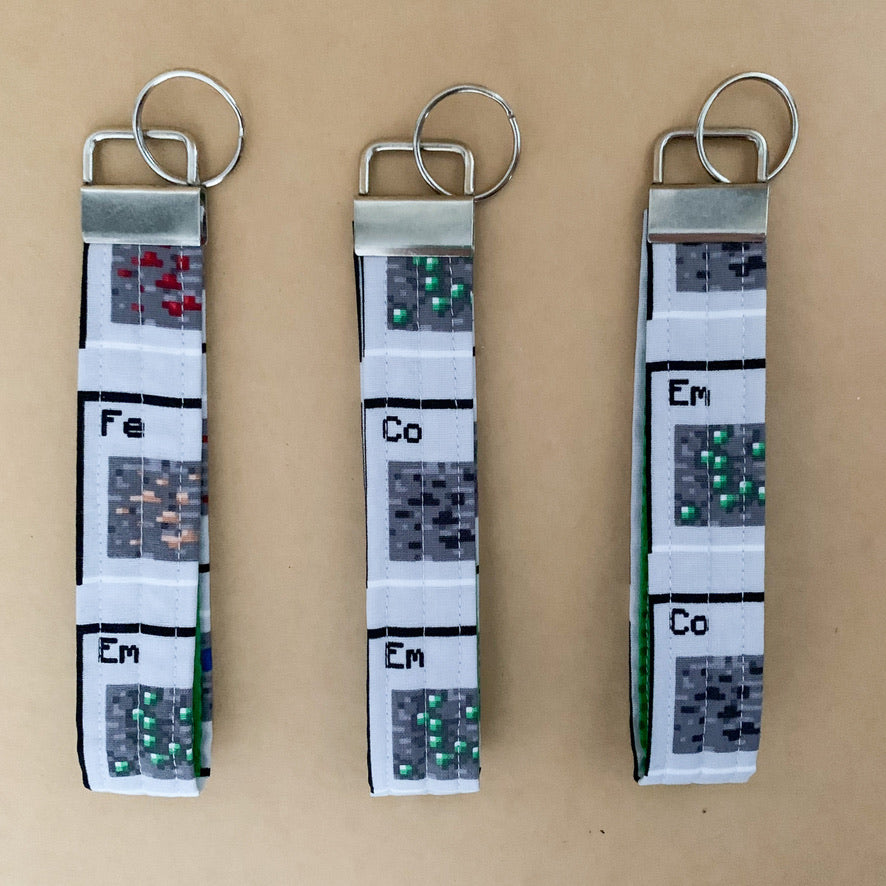 Minecraft Ores Keyfob