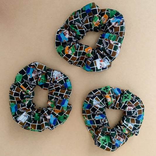 Minecraft Scrunchie