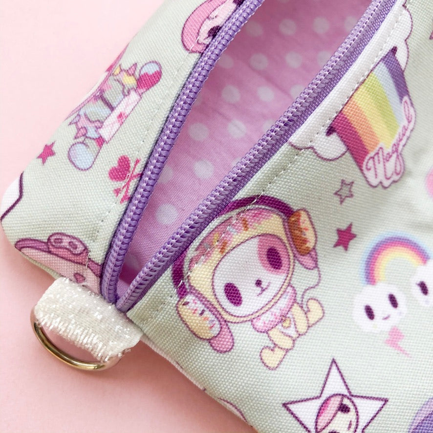 Gamer Girl Flat Lay Pouch