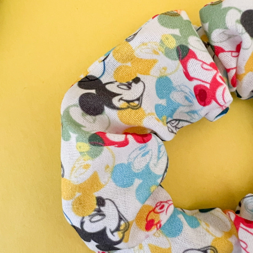 Bright Mickey Scrunchie Set