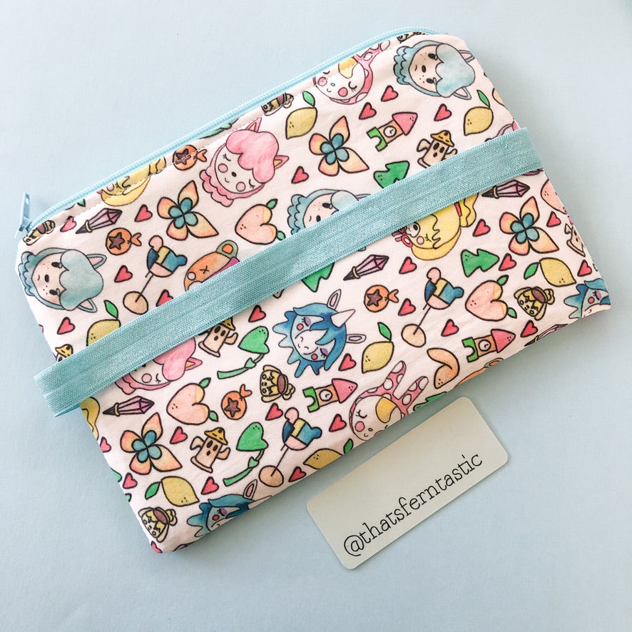 Animal Crossing Doodle Pocket Pouch