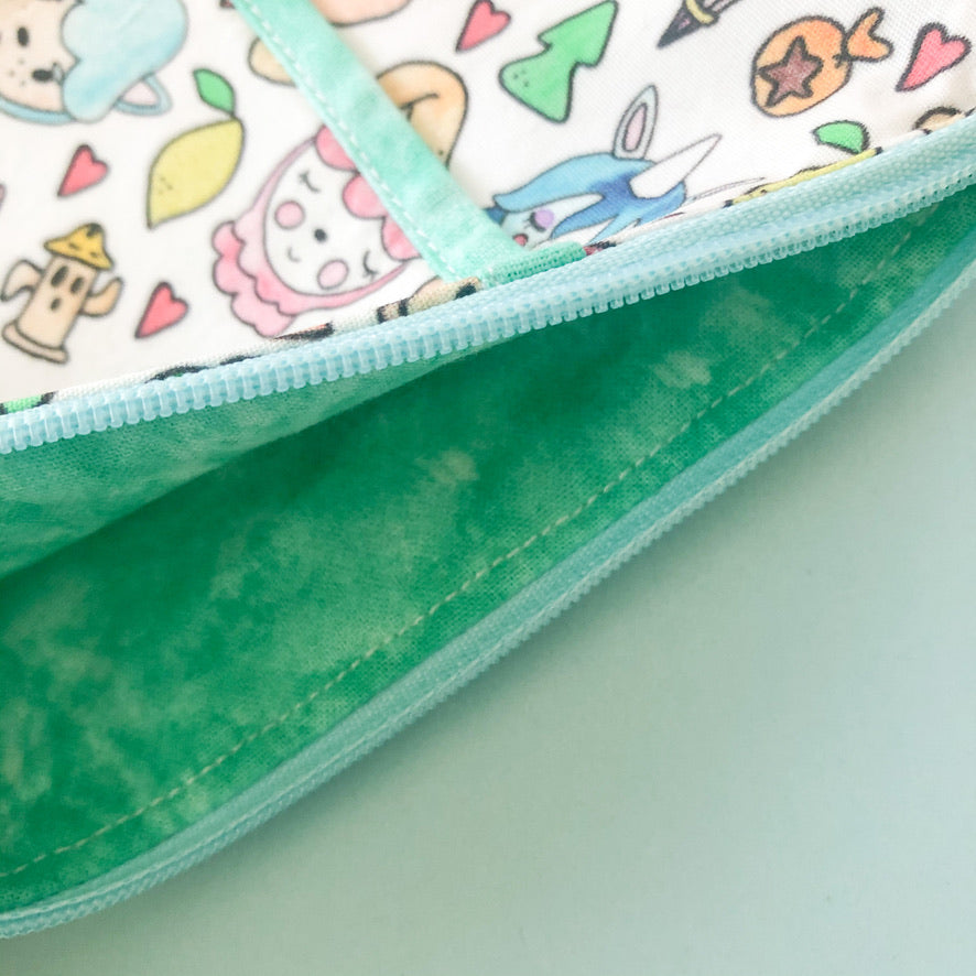 Animal Crossing Doodle Pocket Pouch
