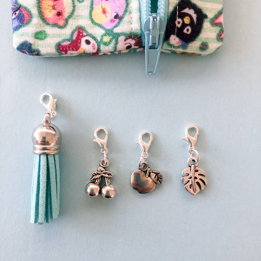 Striped Animal Crossing Mini Pouch