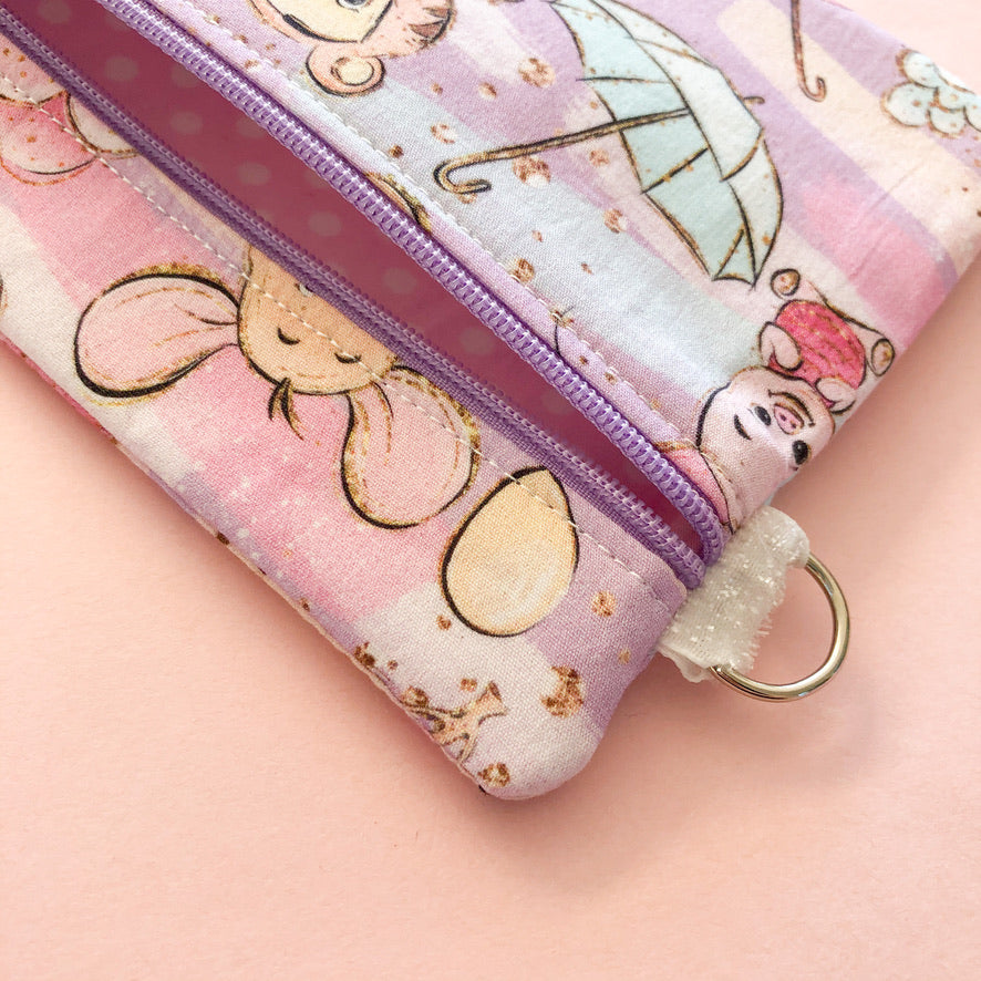 Cutie Winnie The Pooh Flat Lay Pouch