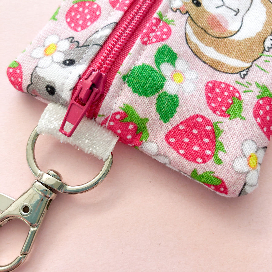 Berry Guinea Pigs Mini Pouch