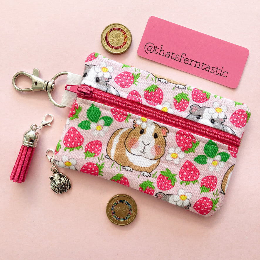 Berry Guinea Pigs Mini Pouch