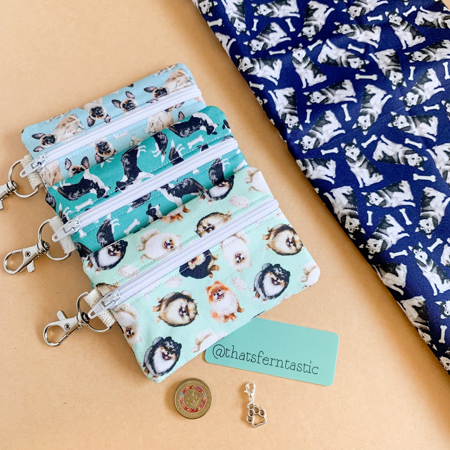 Dog Breed Mini Pouches