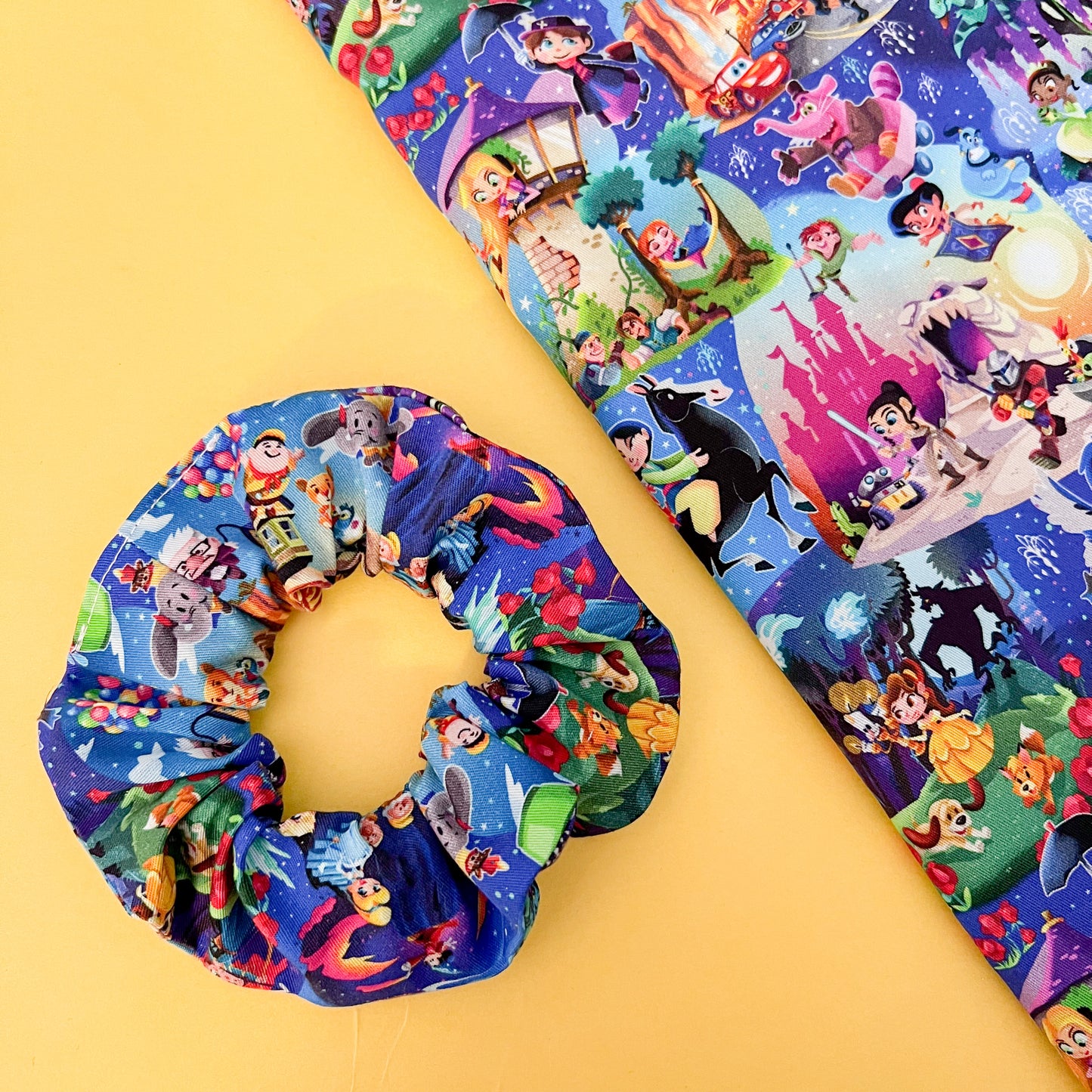 Disney Mash Up Scrunchies