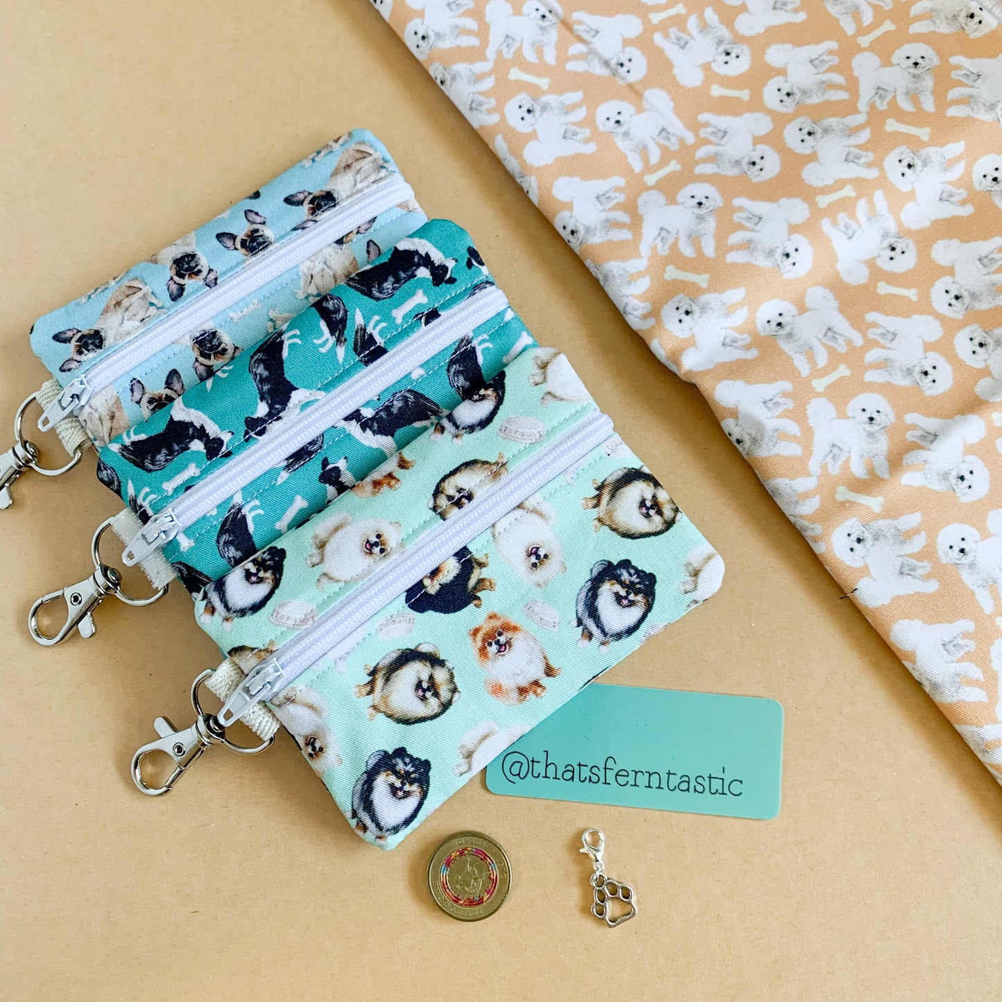 Dog Breed Mini Pouches