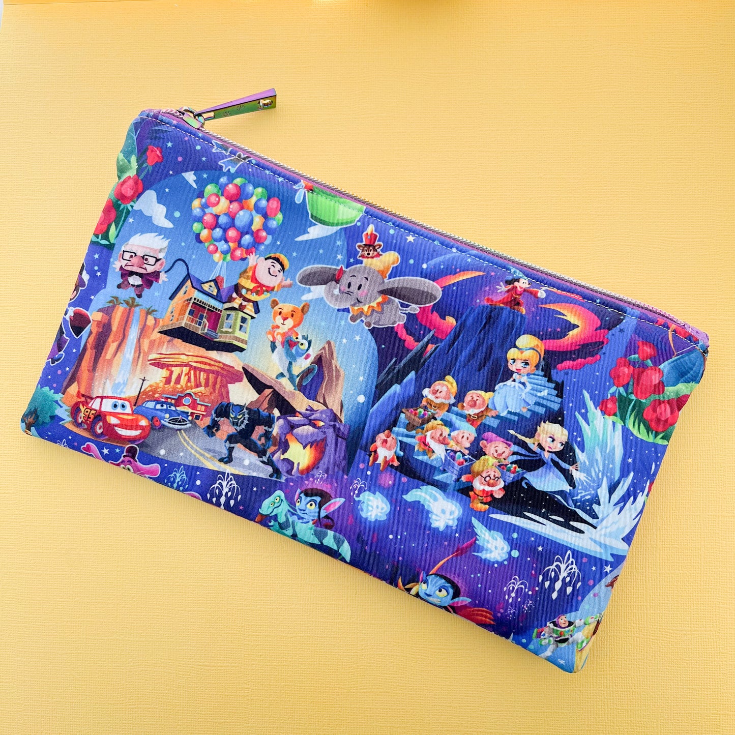 Deluxe Disney Mash Up Zipper Pouch