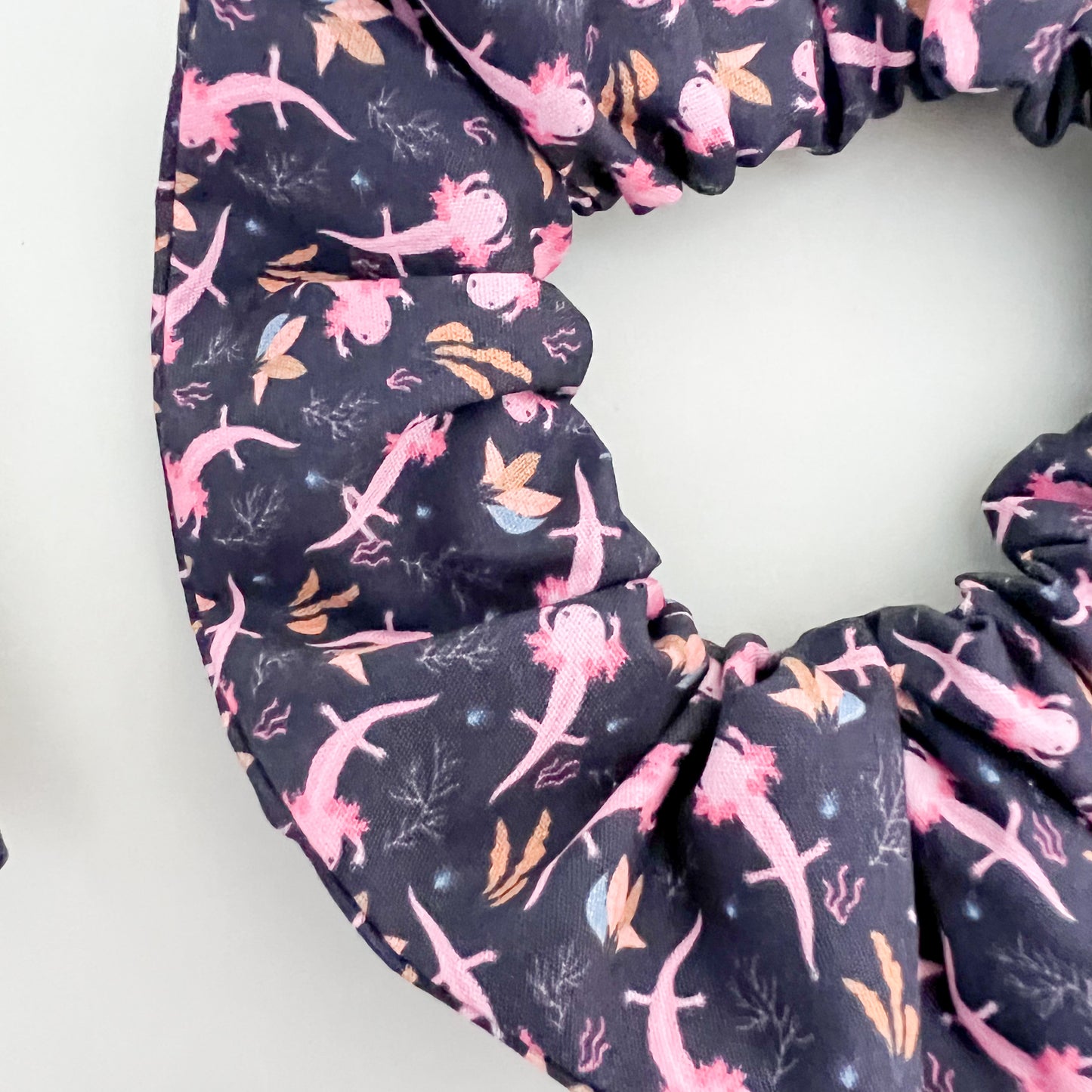 Axolotl Scrunchies