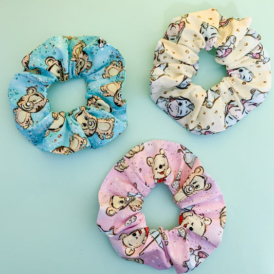Cutie Winnie The Pooh Scrunchie Set
