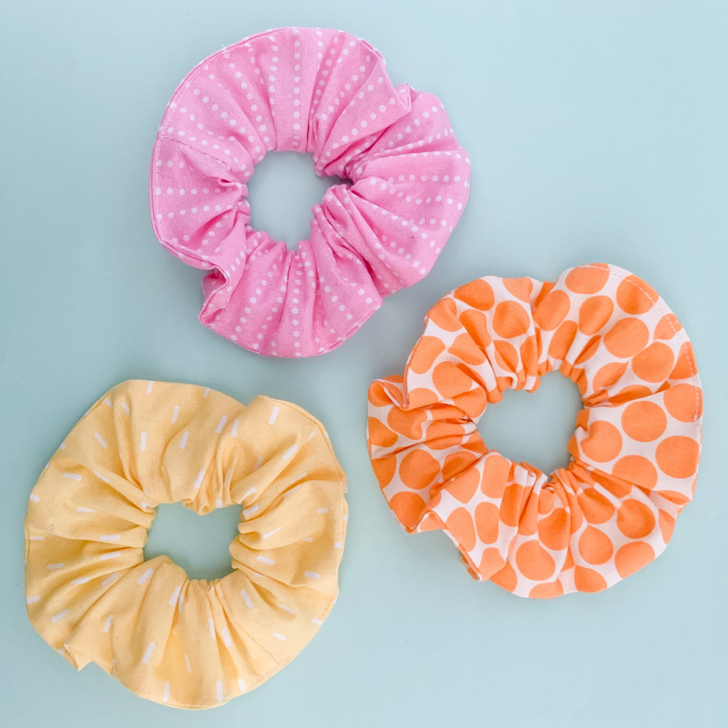 Pastel Basics Scrunchie Set