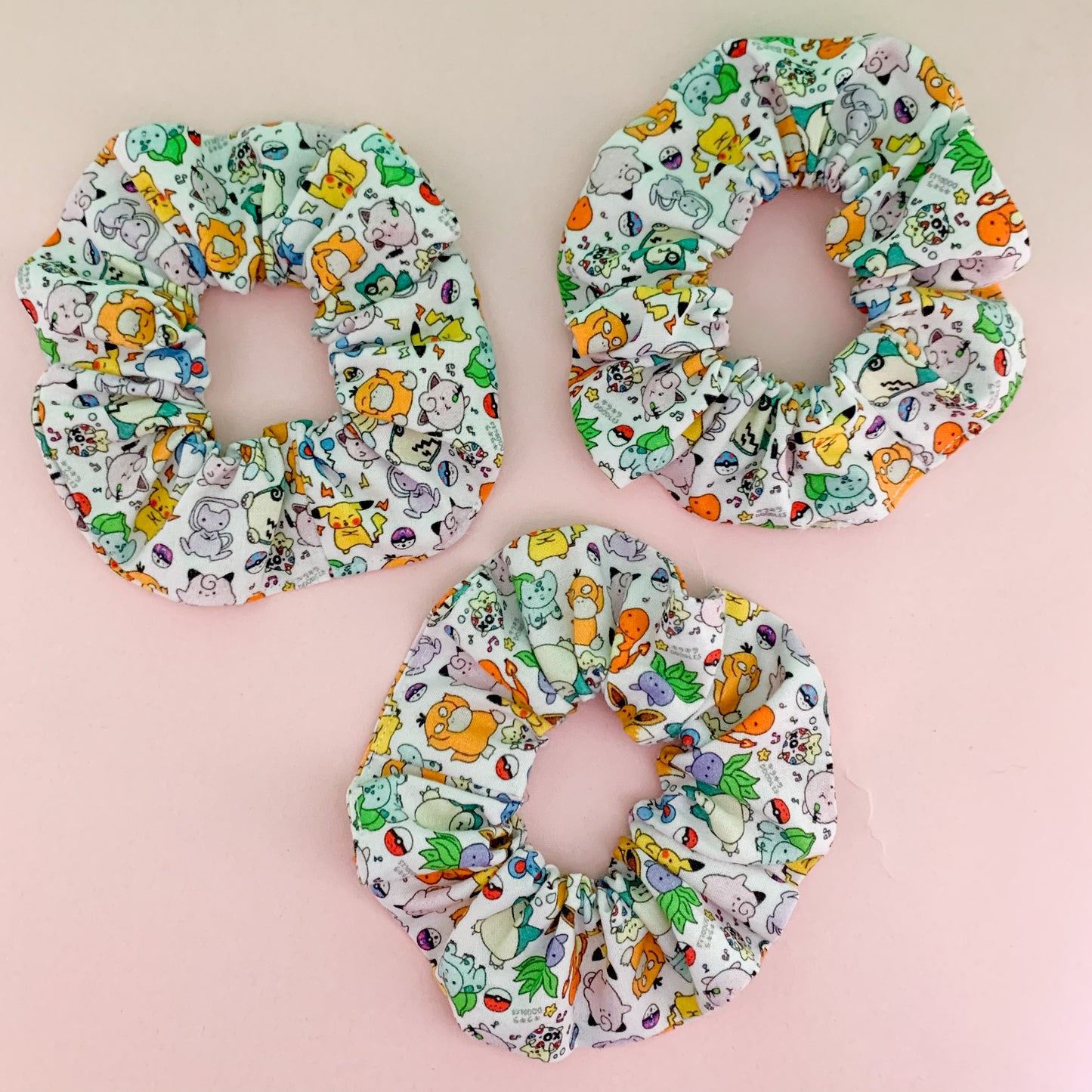 Doodle Pokémon Scrunchie