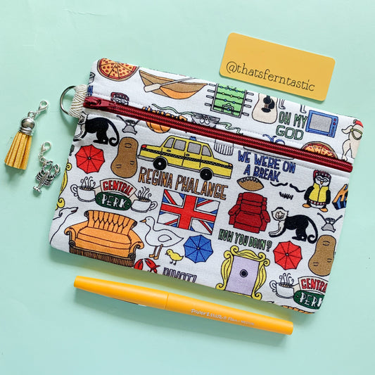 Friends Flat Lay Pouch