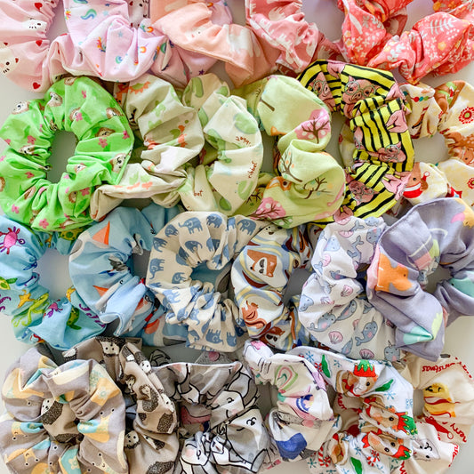 Animal Theme Scrunchie Advent Box