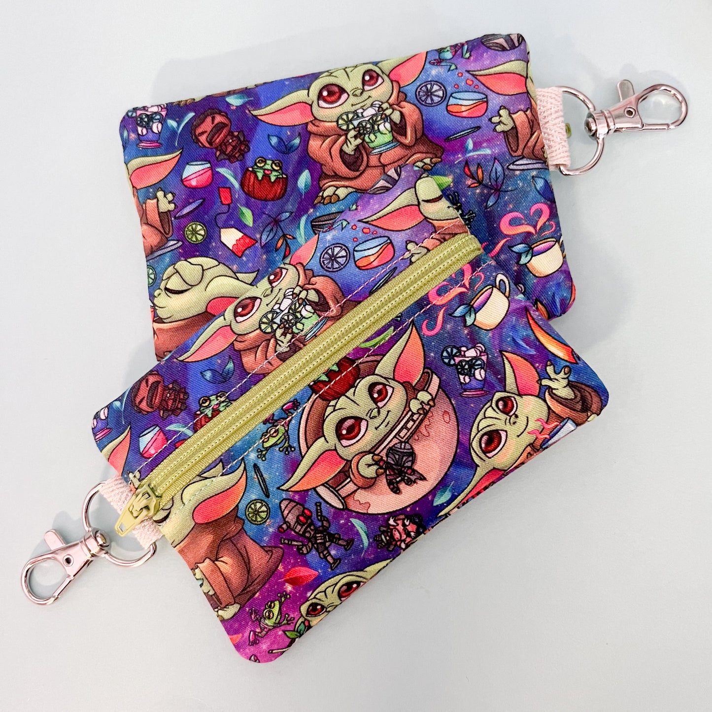 Galaxy Child/Baby Yoda Mini Pouch