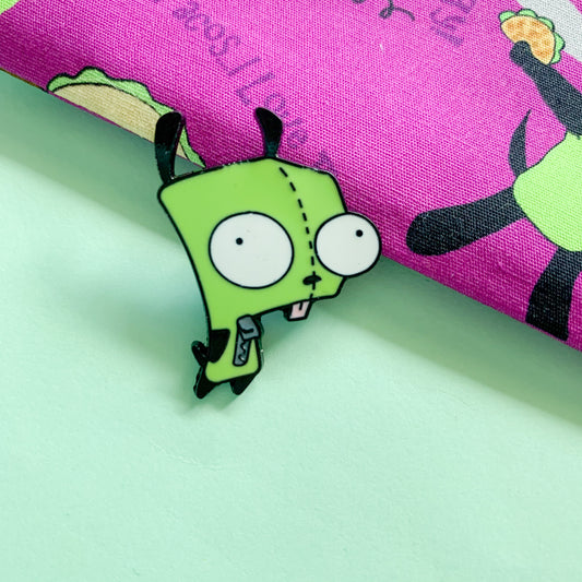Invader Zim GIR Enamel Pin