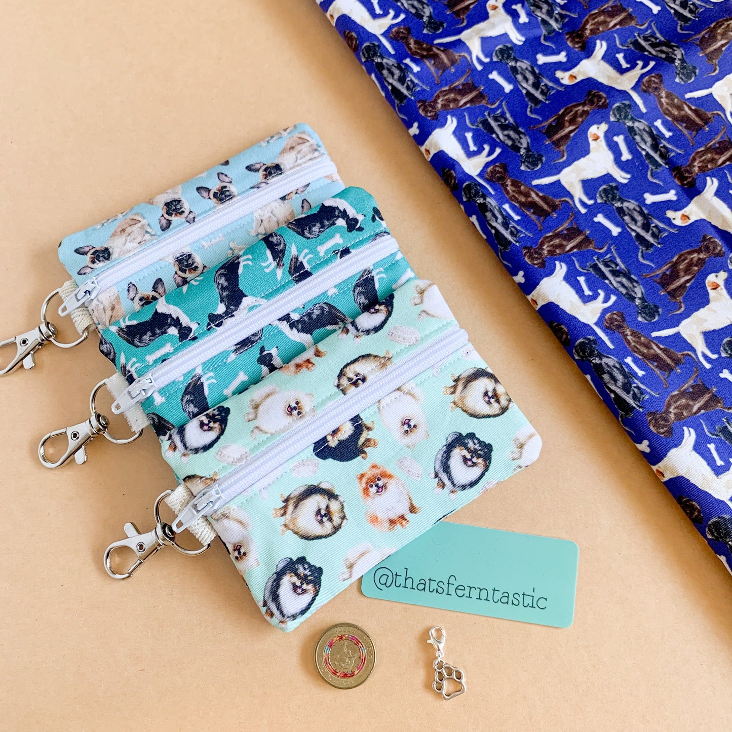 Dog Breed Mini Pouches