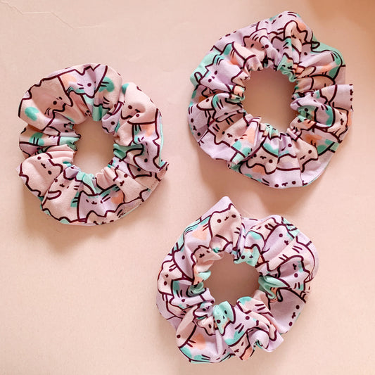 Pastel Pusheen Scrunchie