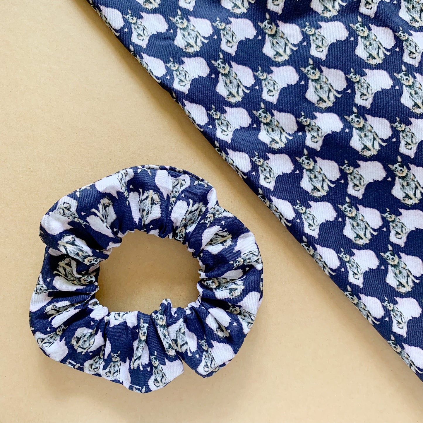 Dog Breeds Scrunchies