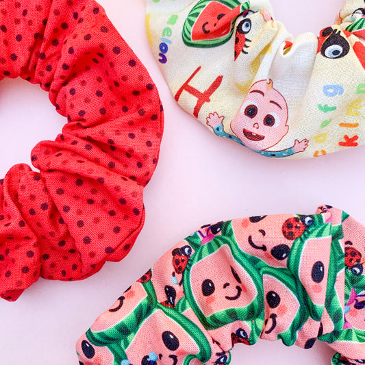 Cocomelon Scrunchie Set