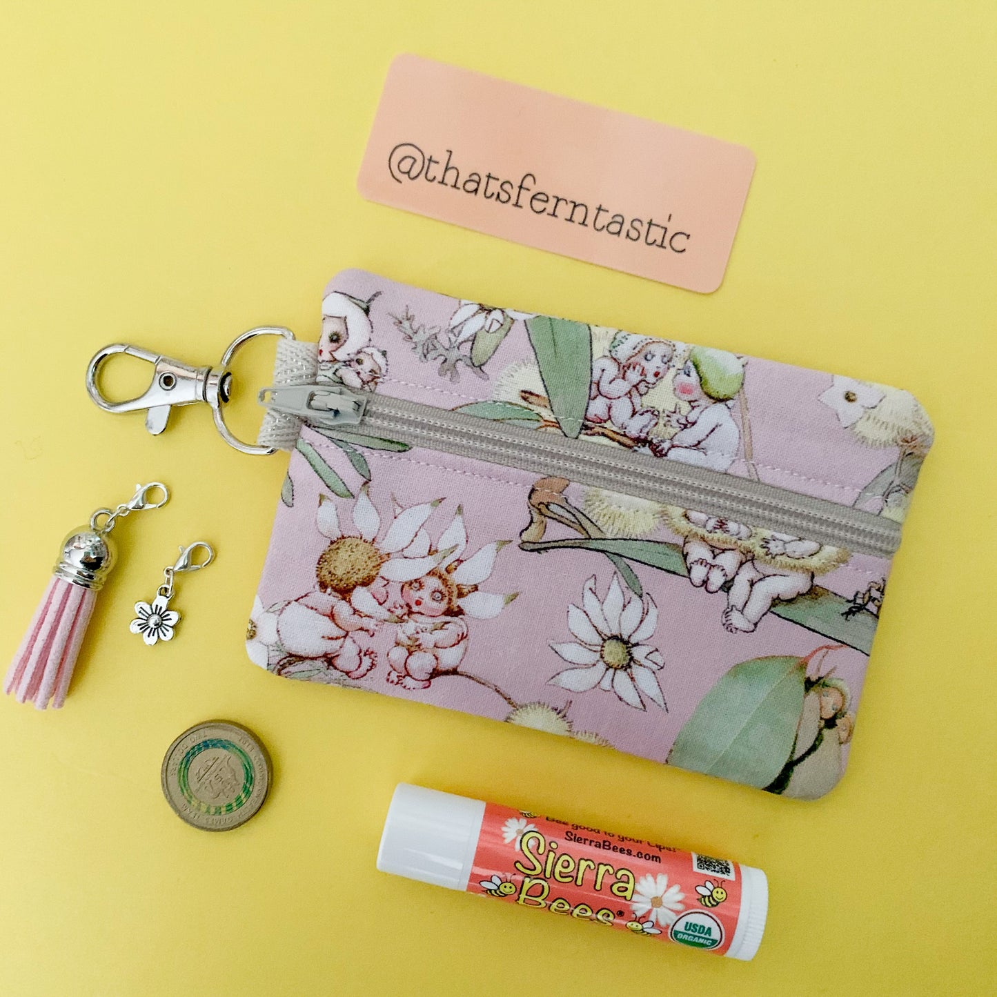 Gumnut Babies Pink Mini Pouch