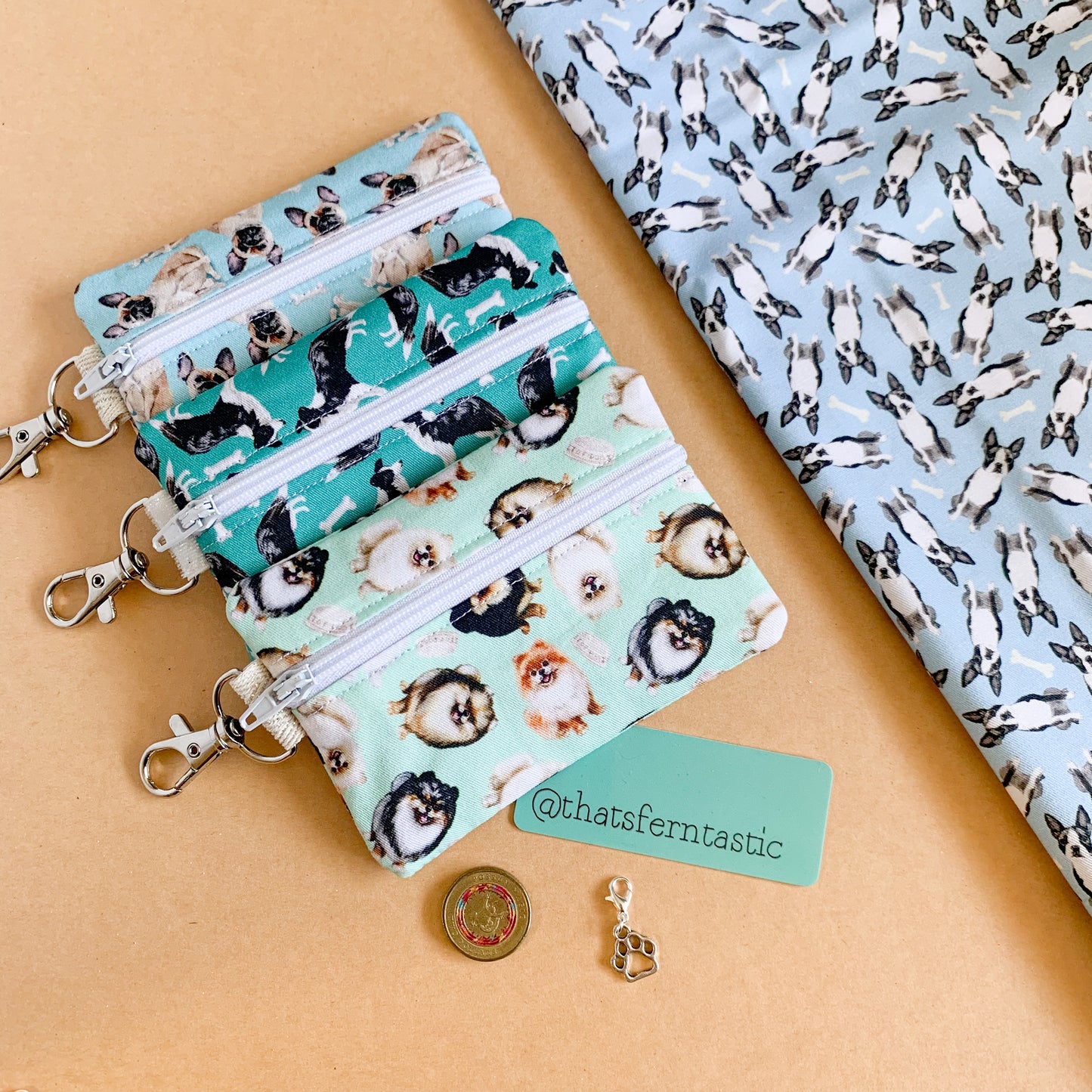 Dog Breed Mini Pouches