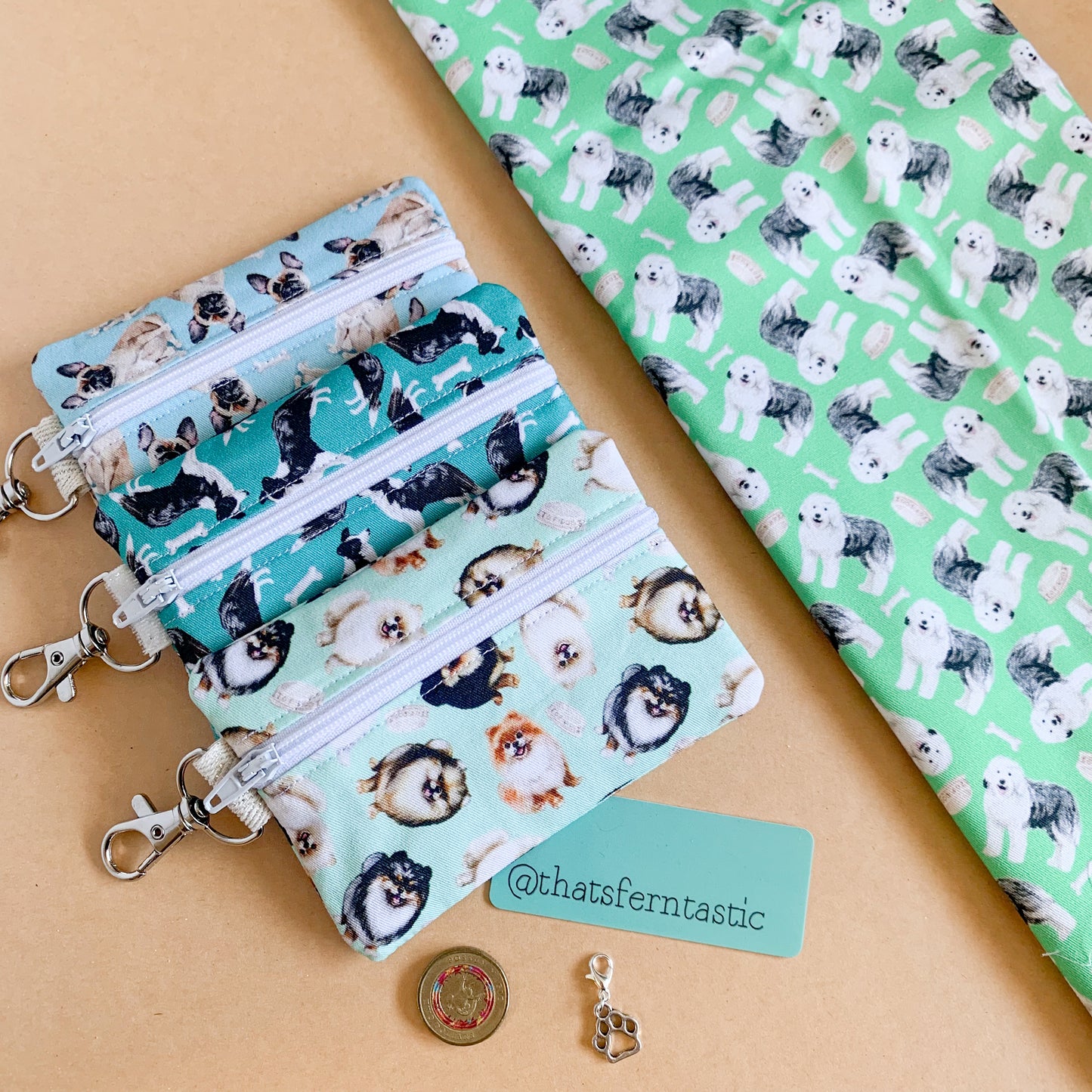 Dog Breed Mini Pouches