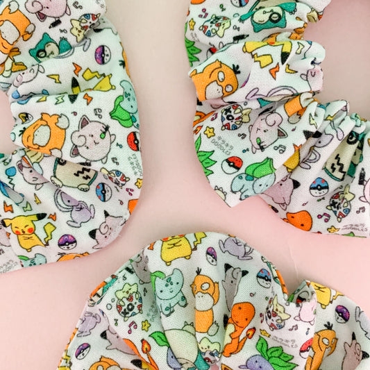 Doodle Pokémon Scrunchie