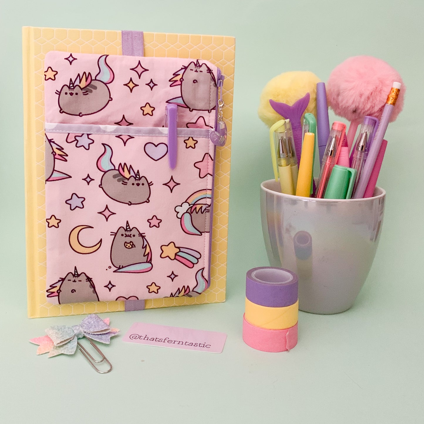 Celestial Pusheen Pocket Pouch