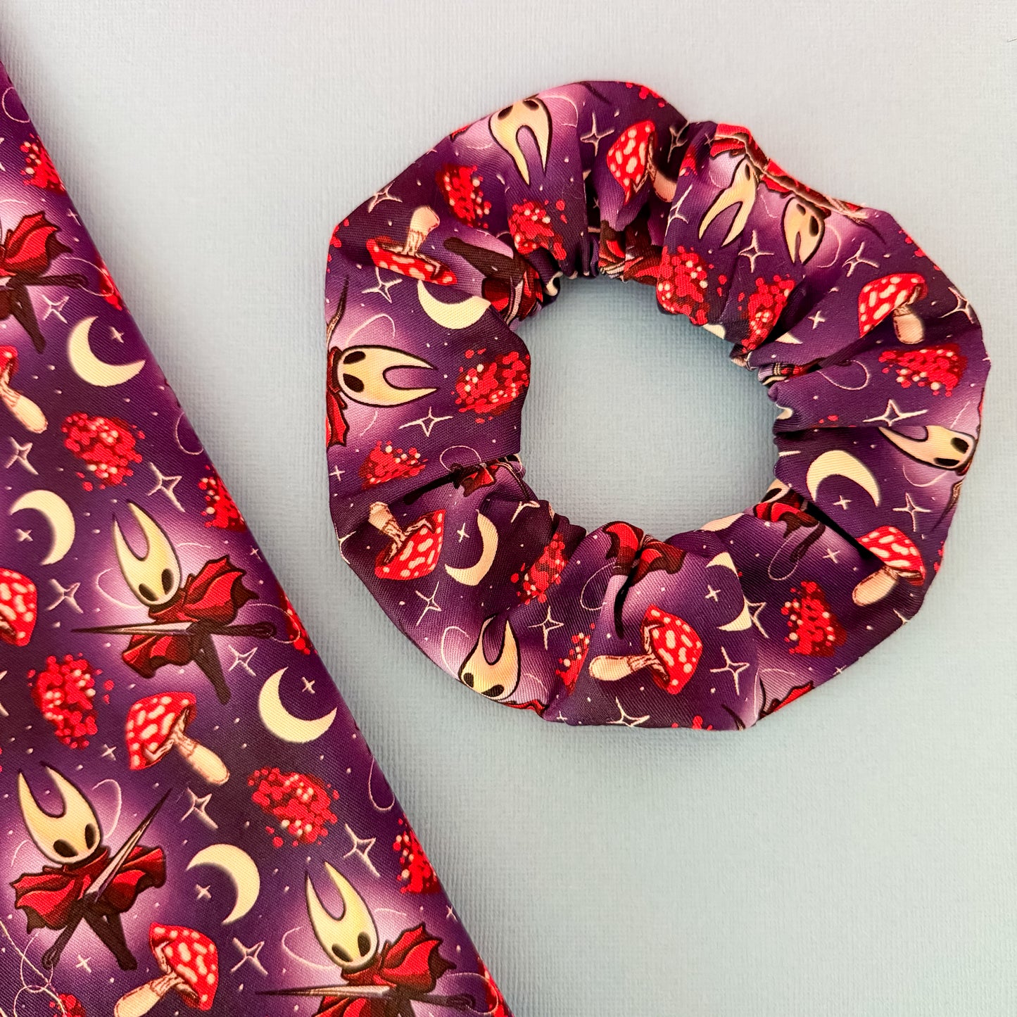 Hollow Knight & Silksong Scrunchie Duo