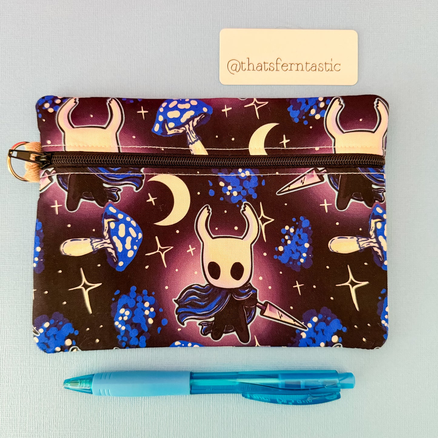 Hollow Knight Flat Lay Pouch