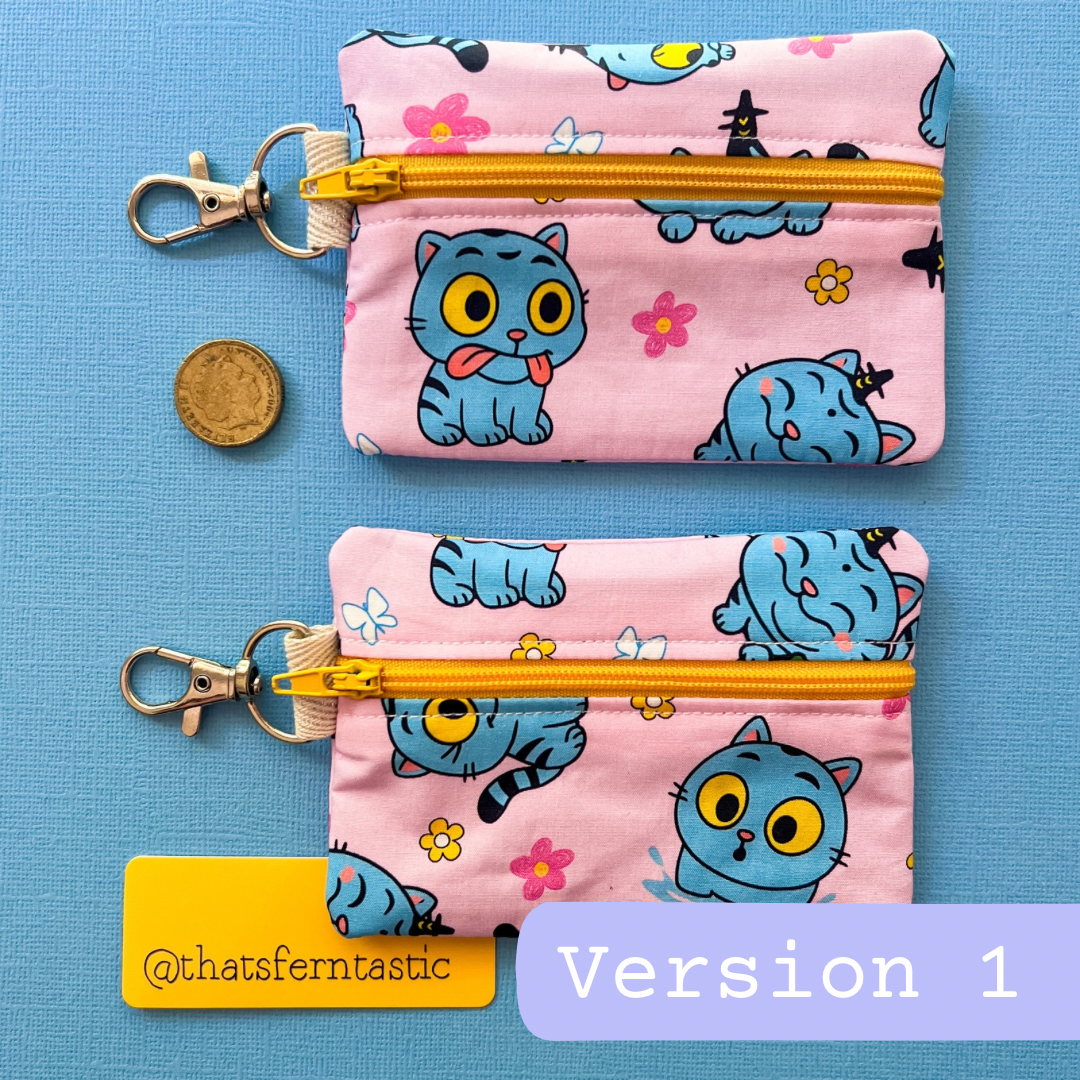 Derpy Tiger Mini Pouch