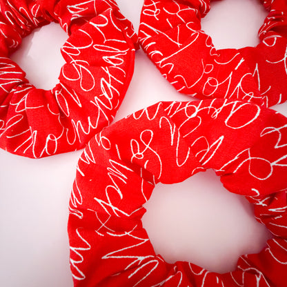 Galentines Scrunchies