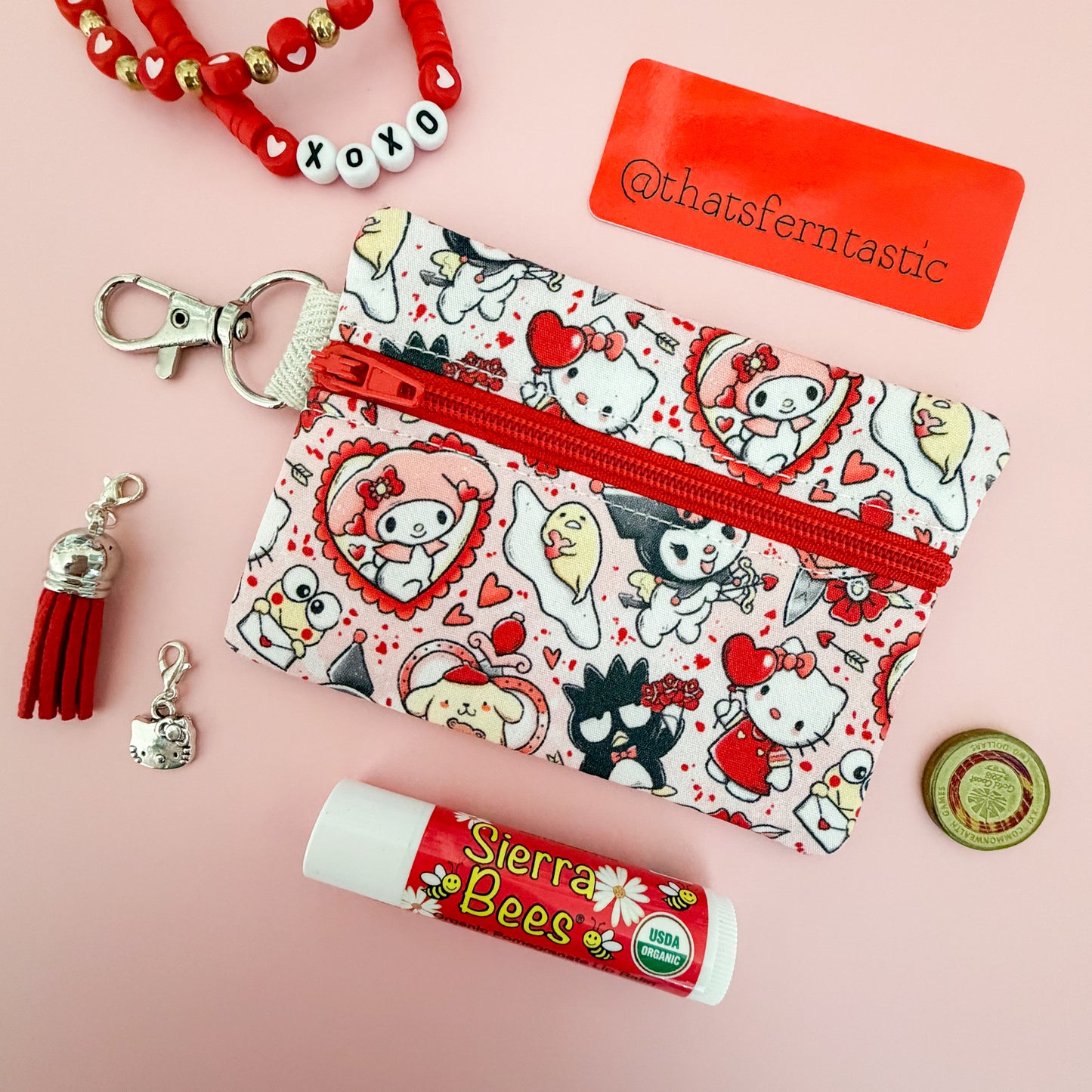 Valentines Sanrio Mini Pouch