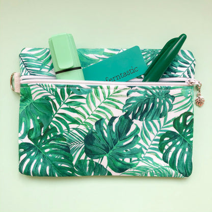 Indoor Jungle Flat Lay Pouch