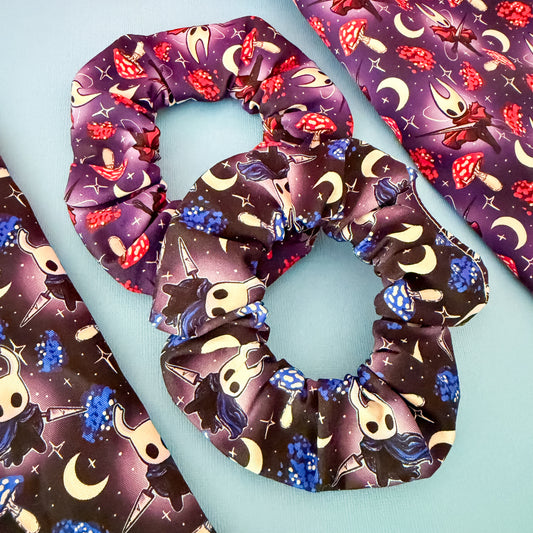 Hollow Knight & Silksong Scrunchie Duo