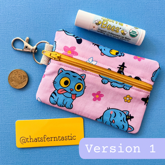 Derpy Tiger Mini Pouch