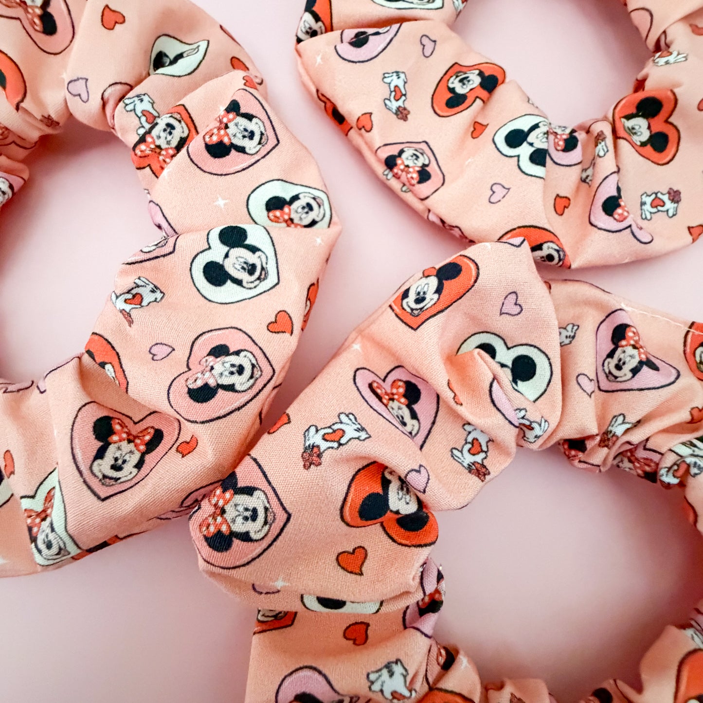 Character Galentines Scrunchies