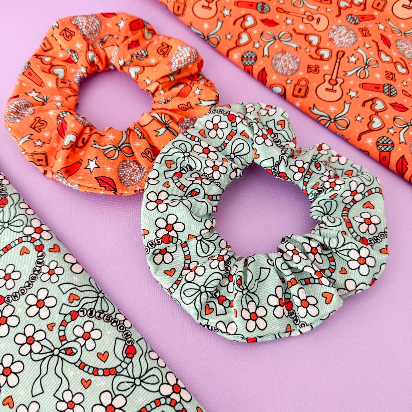 Showgirl Scrunchie Duo