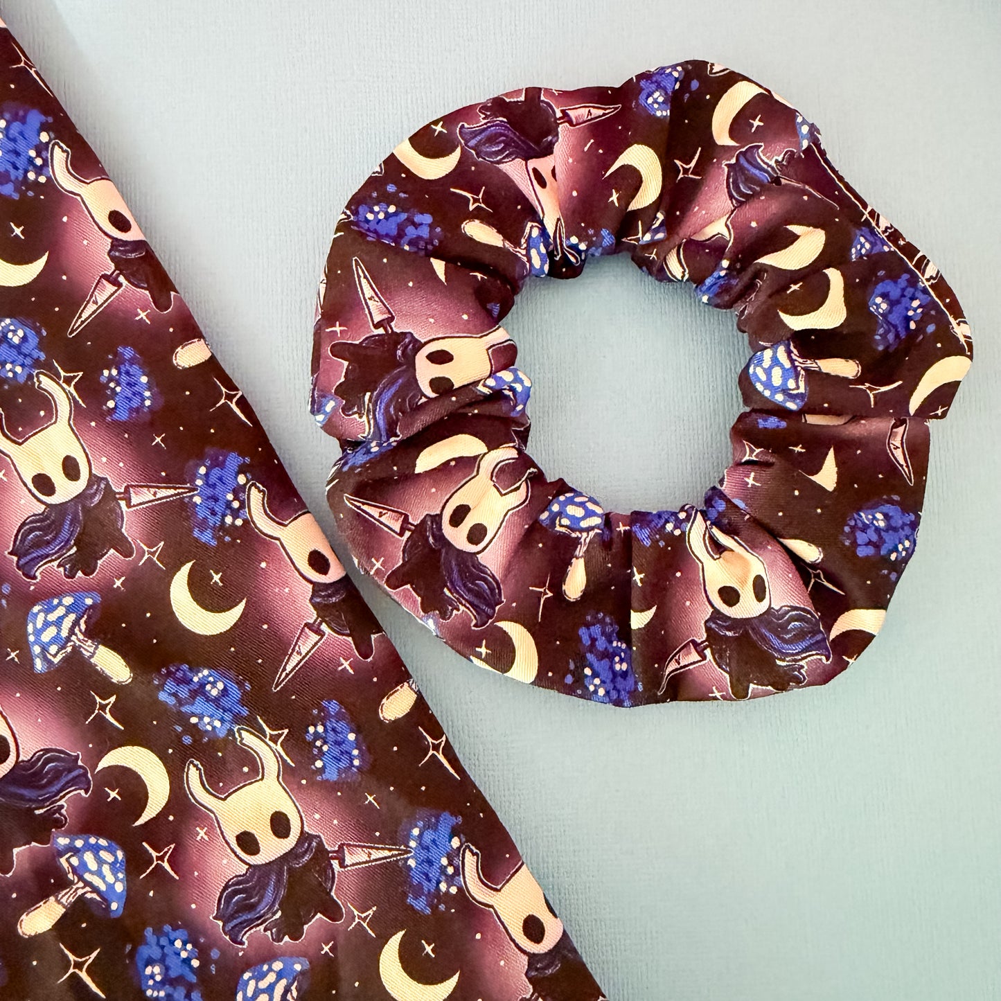 Hollow Knight & Silksong Scrunchie Duo