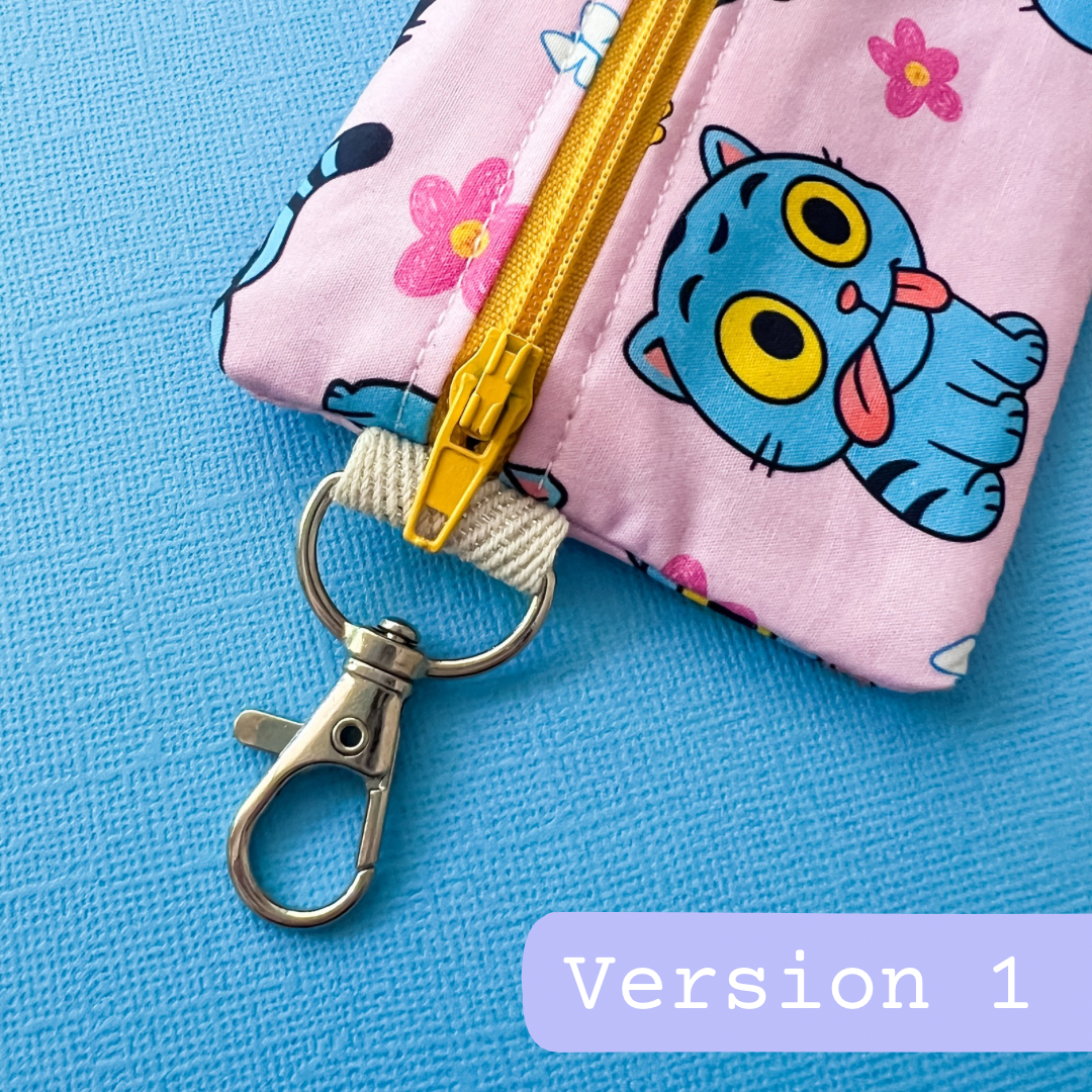 Derpy Tiger Mini Pouch