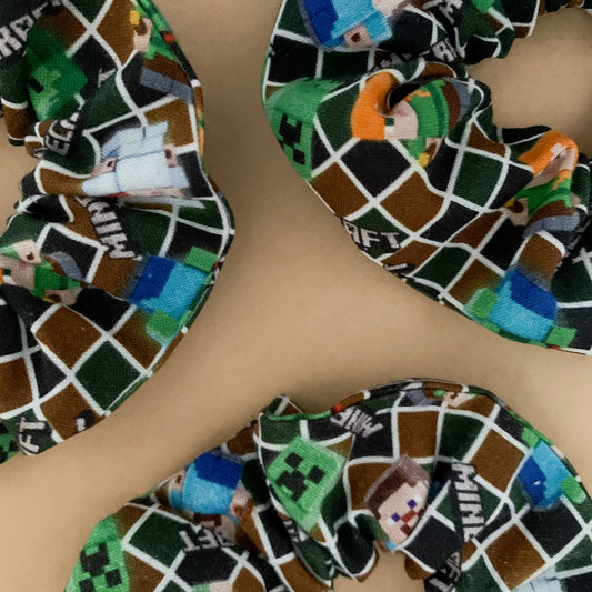 Minecraft Scrunchie