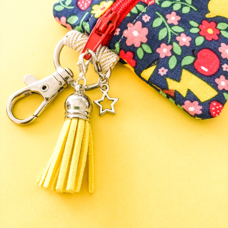 Floral Pikachu Mini Pouch