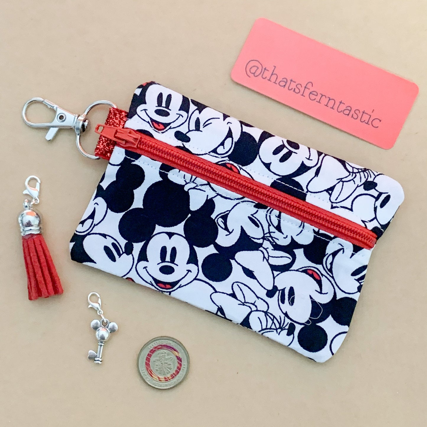 Mickey Mouse Mini Pouch
