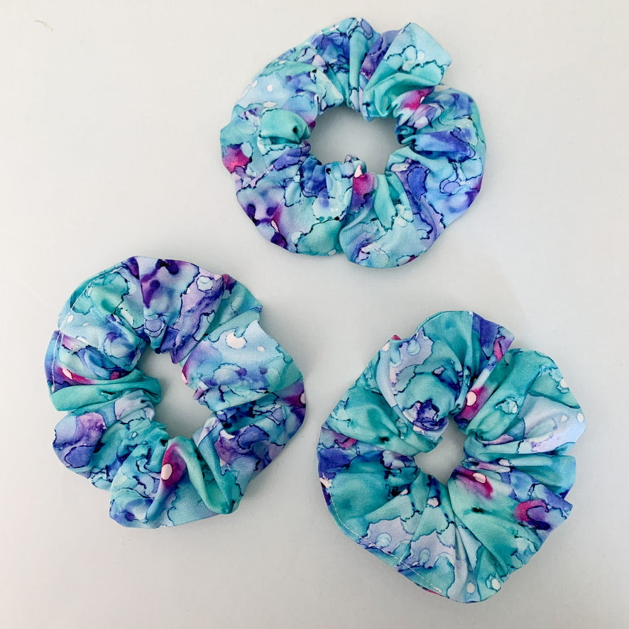 Celestial Watercolour Scrunchie