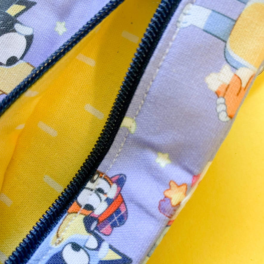 Purple Bluey Mini Pouch