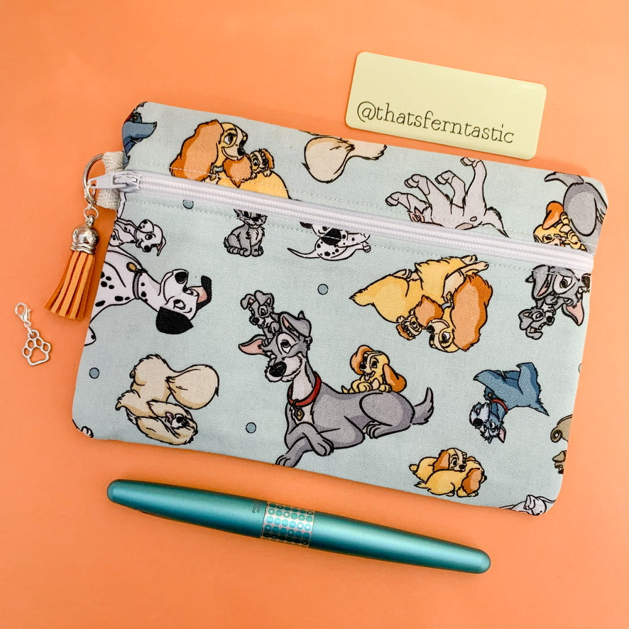 Disney Dogs & Puppies Flat Lay Pouch